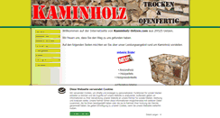 Desktop Screenshot of kaminholz-uelzen.com